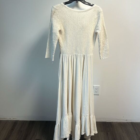 Free People Endless Summer Perfect Solution Maxi Dress Ivory XS - Picture 6 of 11